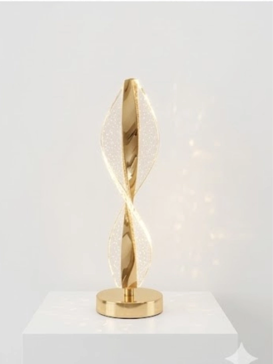 LED stol lampasi, tungi chiroq yotoqxona va mehmonxona uchun, zamonaviy spiral  lampochka