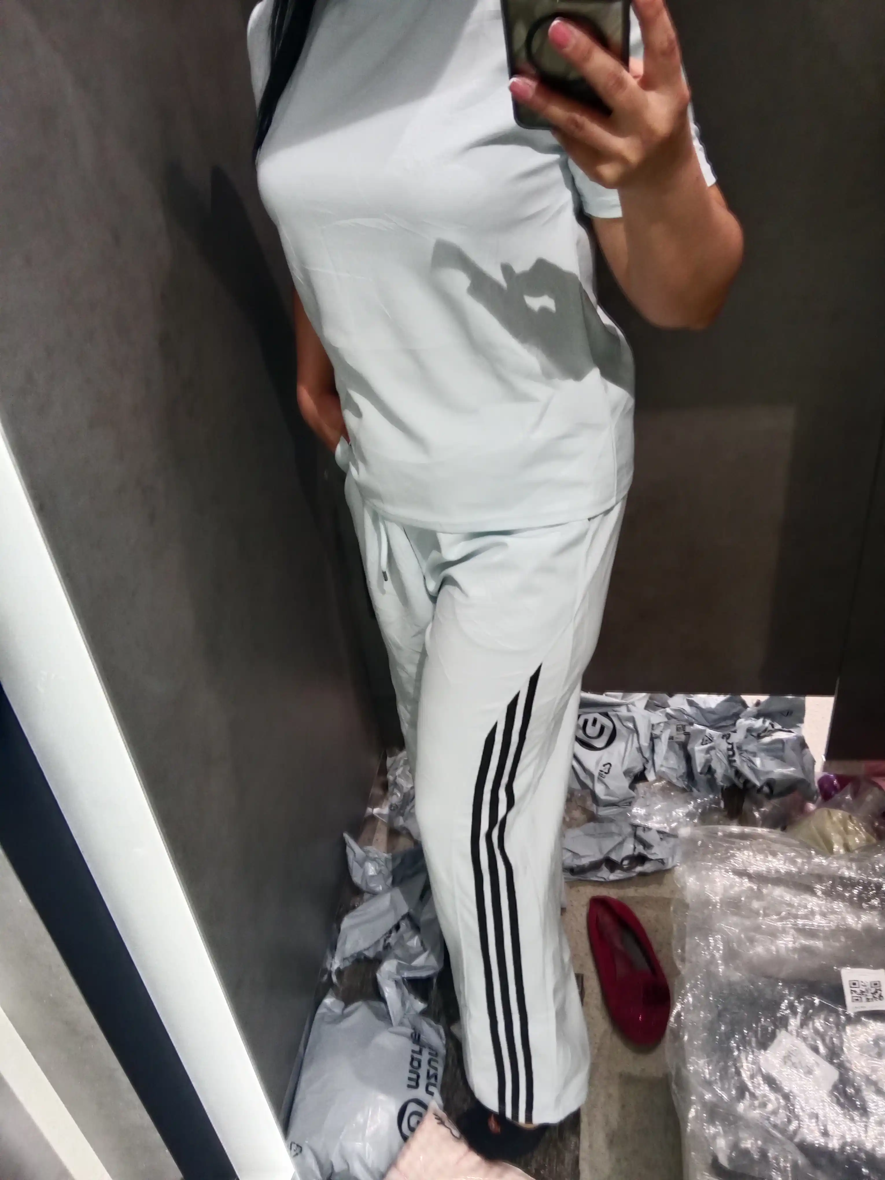Ayollar sport kostyumi, 2tasi1, futbolka va shim, yozgi paxtalik to‘plam, standart 46-52