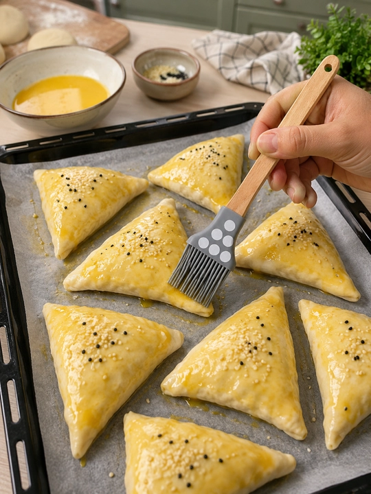 Кулинарный набор для выпечки, силиконовая кисточка и лопатка