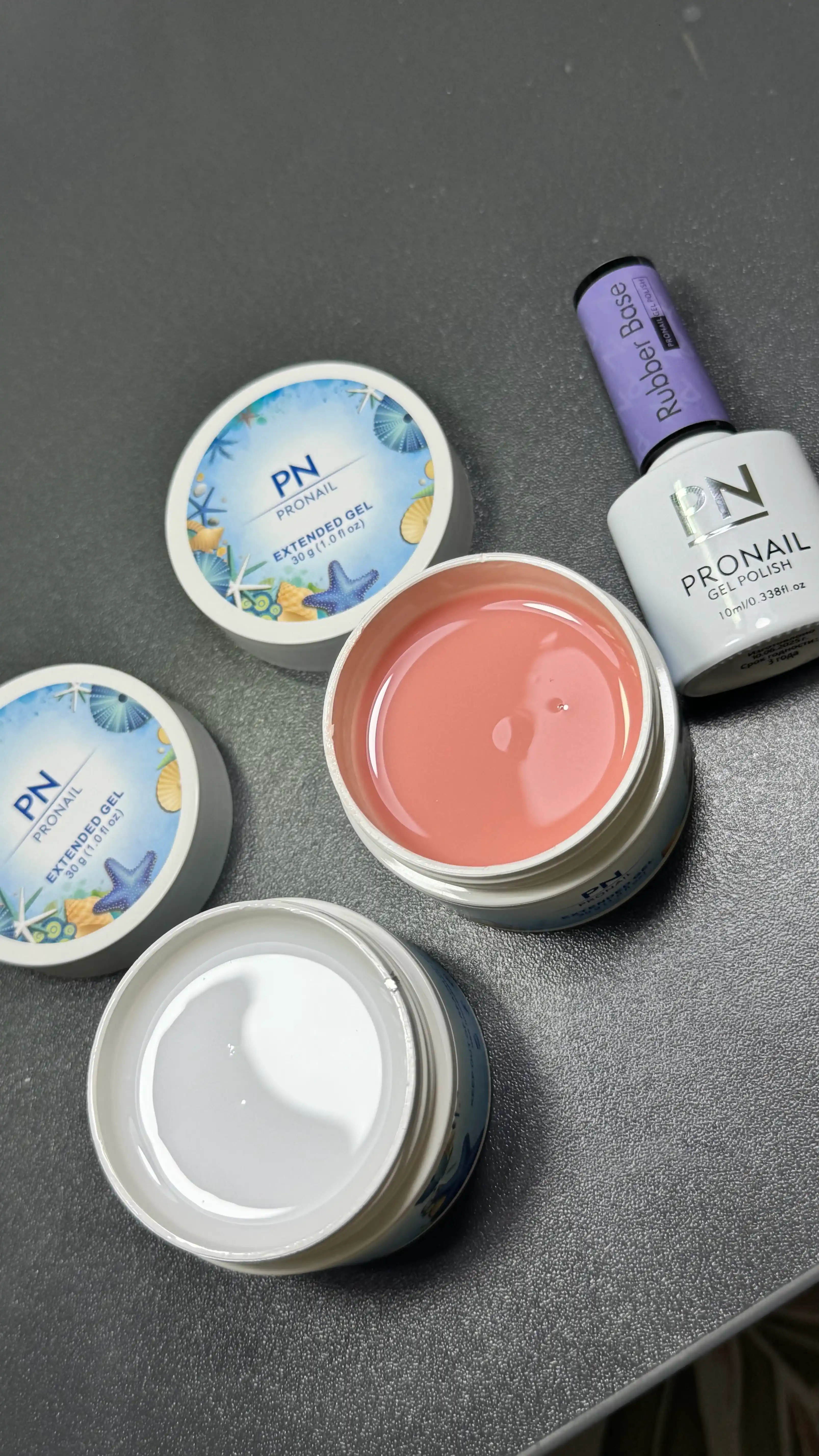 PN Pronail Extended Gel — tirnoq uzaytirish uchun modellashtiruvchi gel, 30 g