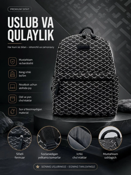 Goyard ryukzak erkaklar uchun - 