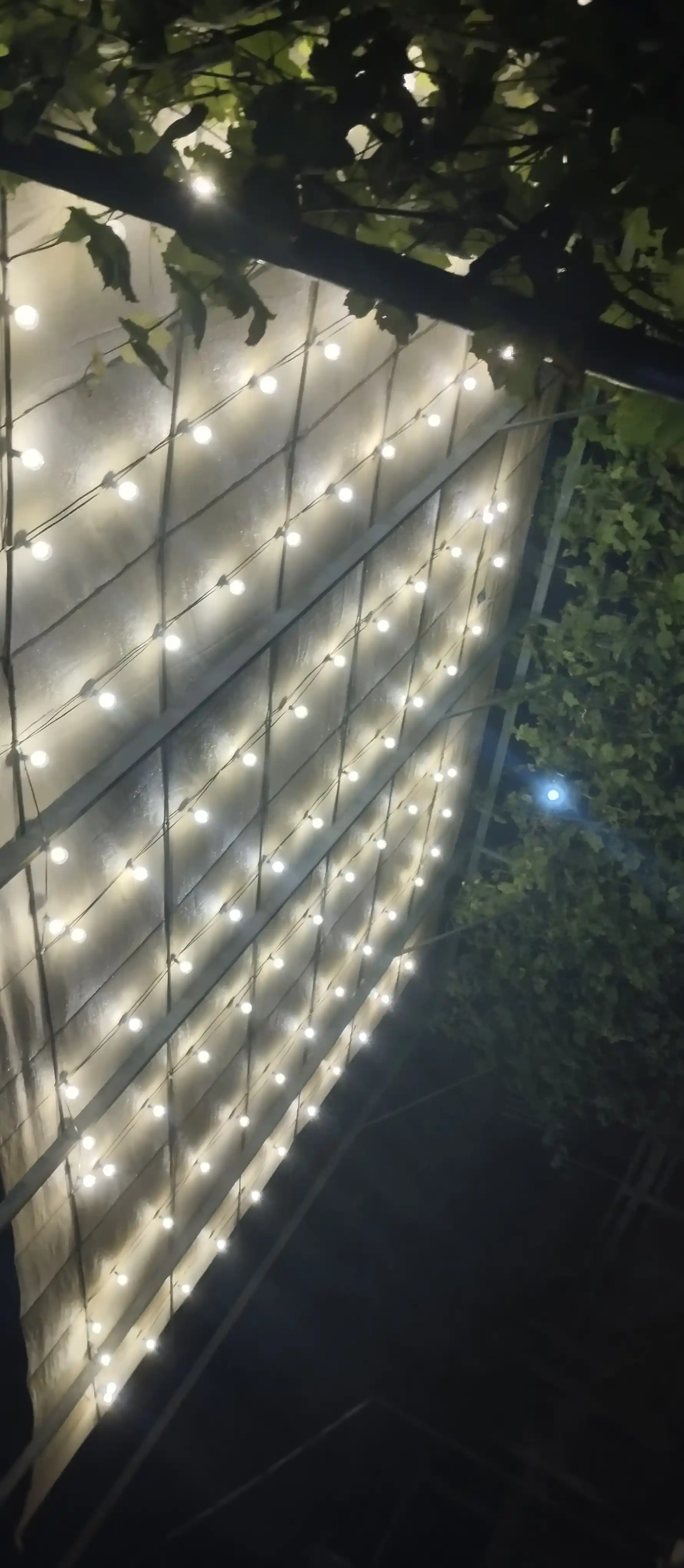 Ko'cha gulchambar yangi yil, LED, retro gulchambar