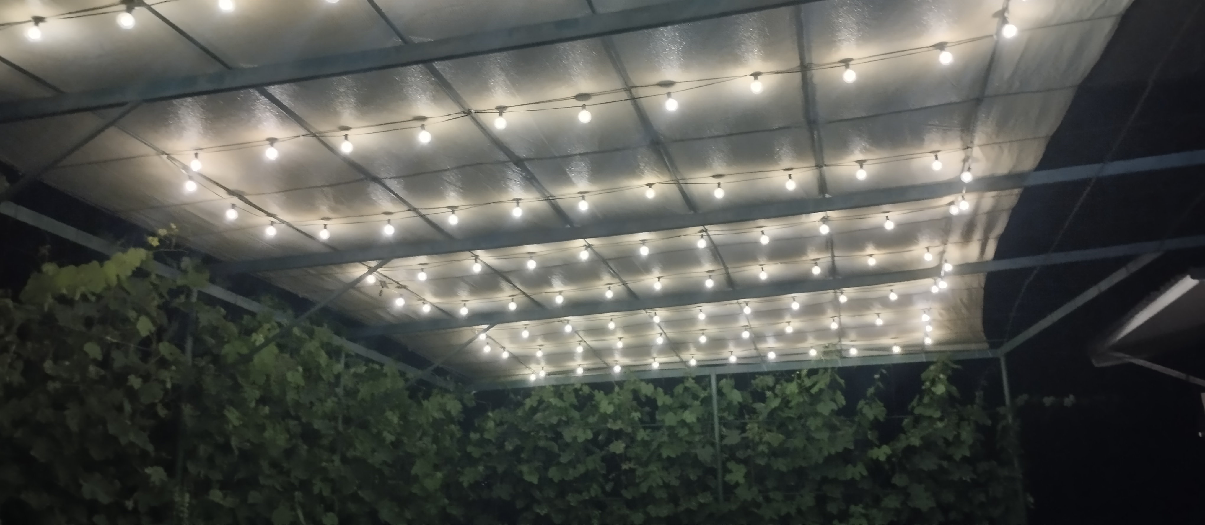 Ko'cha gulchambar yangi yil, LED, retro gulchambar