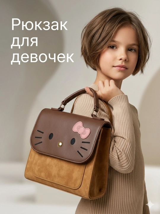 Стильный рюкзак для девочек