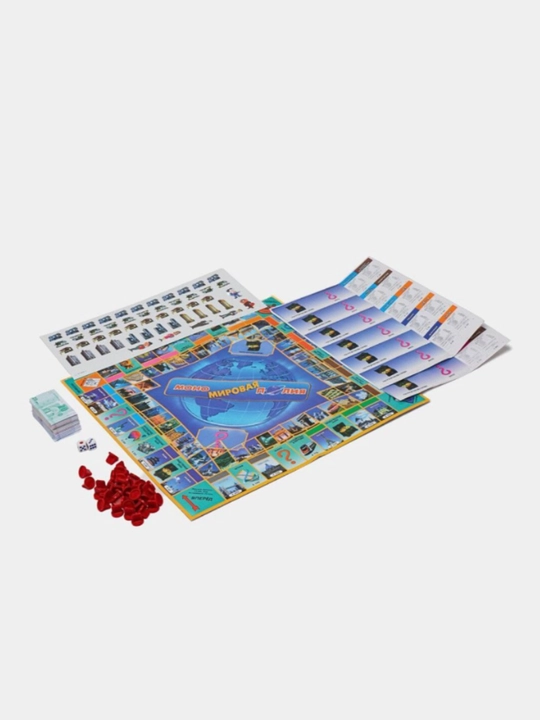 Настольная игра – Моно: Мировая Полия, экономическая игра