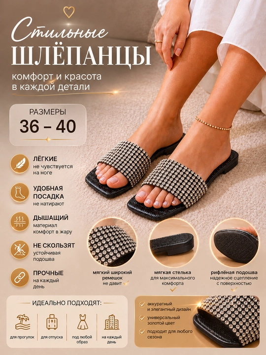 Strazli ayollar shippagi, poshnasiz yozgi, sayr qilish uchun qulay poyabzal, 36-40