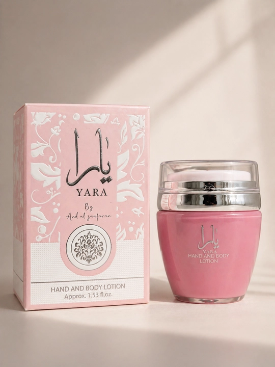 SPA-набор для ухода за телом YARA Pink, гель для душа, лосьон для тела и ароматное мыло
