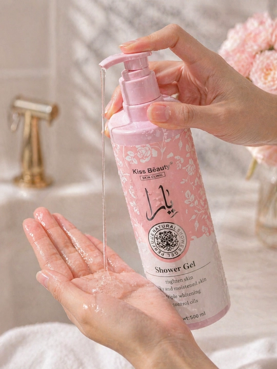 SPA-набор для ухода за телом YARA Pink, гель для душа, лосьон для тела и ароматное мыло
