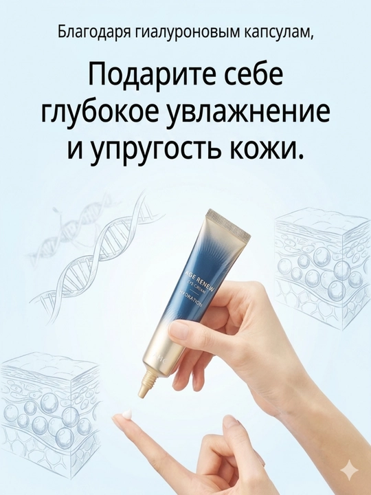 AHC Age Renew Антивозрастной крем: восстановление, увлажнение и разглаживание морщин, 30мл