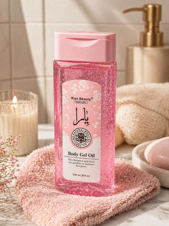 Премиальный SPA-набор YARA Pink | Гель для душа, лосьон, масло-гель и ароматное мыло