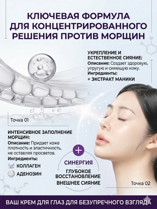 AHC Age Renew Антивозрастной крем: восстановление, увлажнение и разглаживание морщин, 30мл
