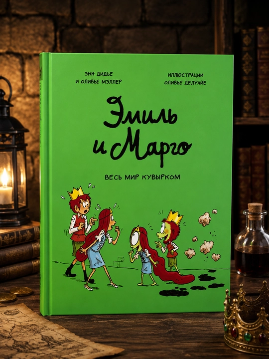 Emil va Margo, Butun dunyo ostin-ustin, Enn Didye, Olivye Myuller - 