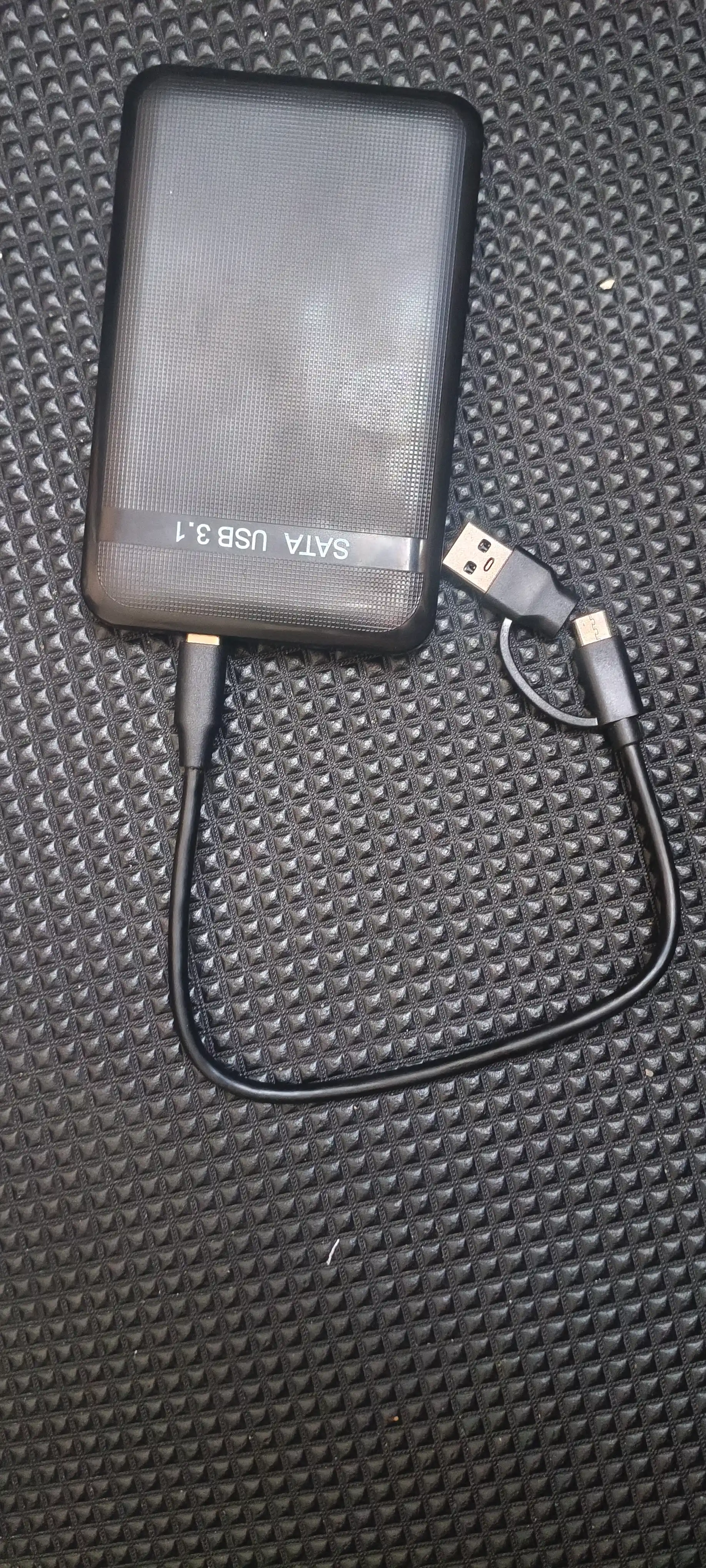 SATA HDD/SSD tashqi korpusi 2.5", 6 Gbit/s gacha bo'lgan USB 3.1 tashqi korpusi