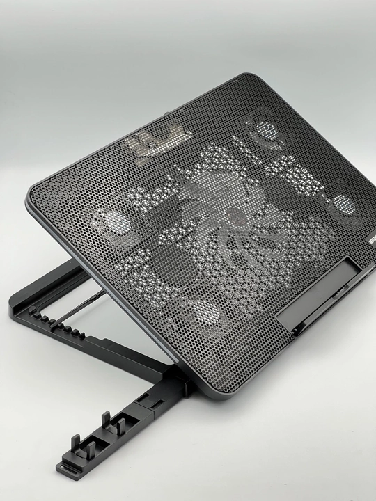 N99 CoolerPad noutbuk sovutgichi, LED yoritgichli, 2 ta USB port, 17 dyuymgacha