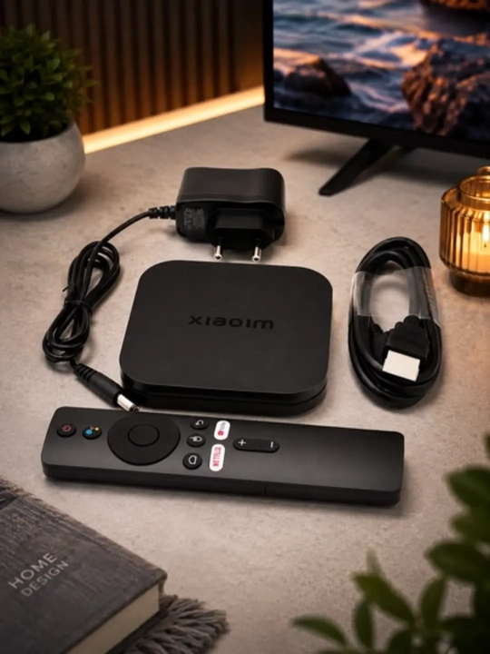 Xiaomi Mi TV Box S 2-го поколения 4K Android TV Media