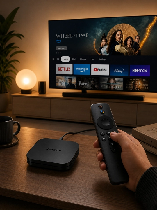 Xiaomi Mi TV Box S 2-го поколения 4K Android TV Media