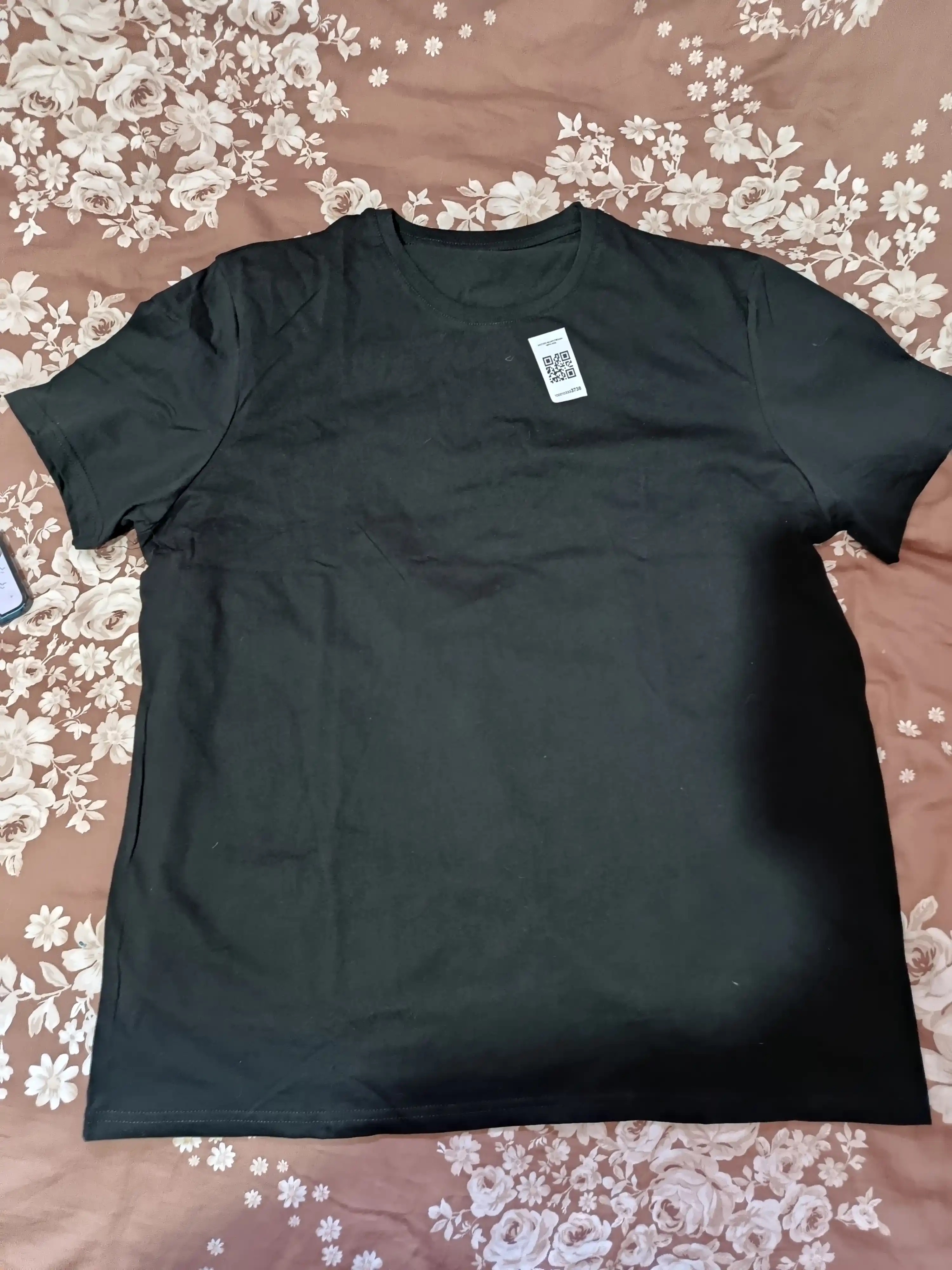 Ayollar va erkaklar uchun futbolka oversize 100% paxta oq/qora M-3XL