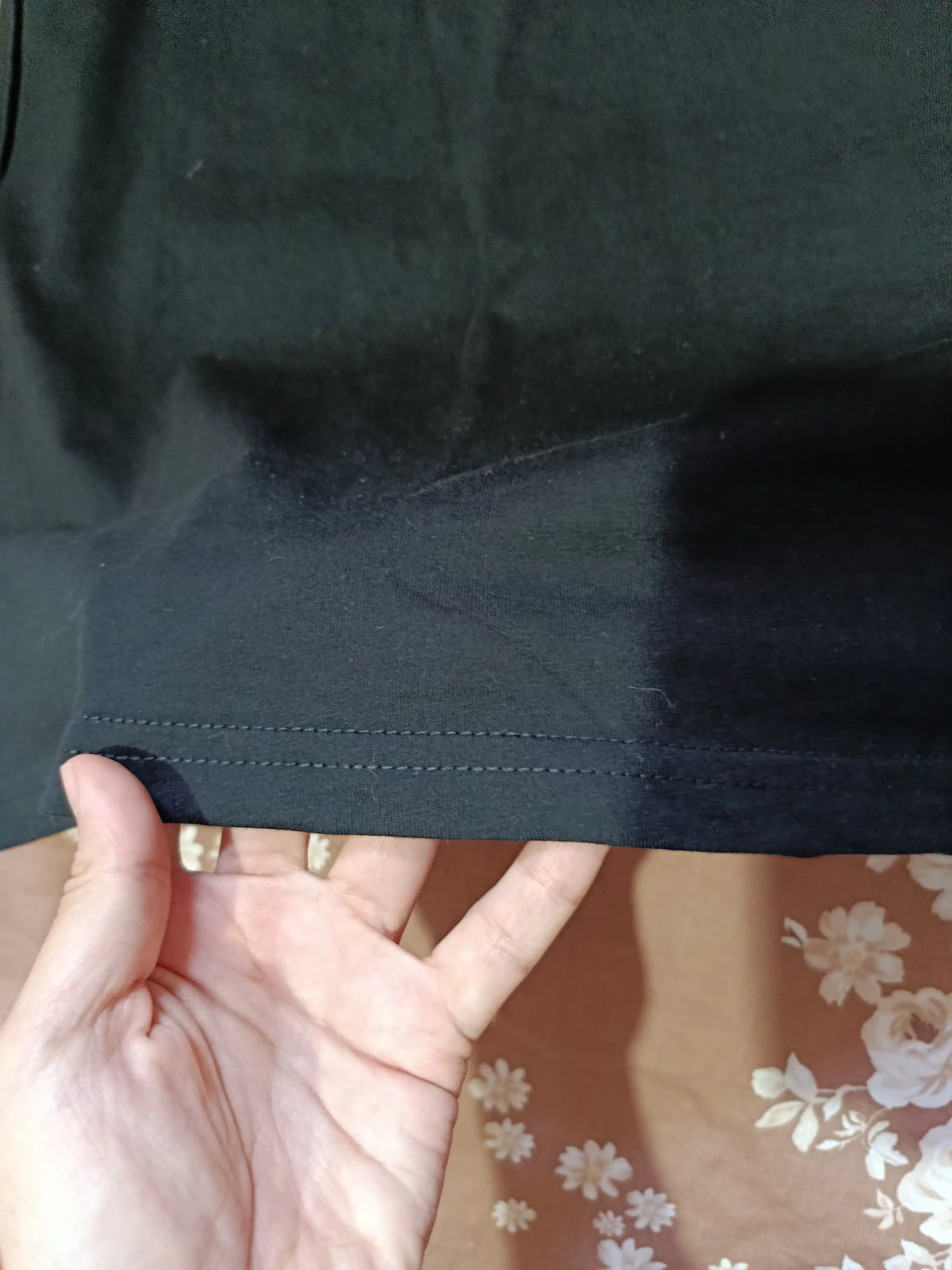 Ayollar va erkaklar uchun futbolka oversize 100% paxta oq/qora M-3XL