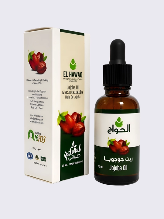 Jojoba moyi, tabiiy, 30 ml, kosmetik, yuz, tana va sochlar uchun, ajinlarga qarshi