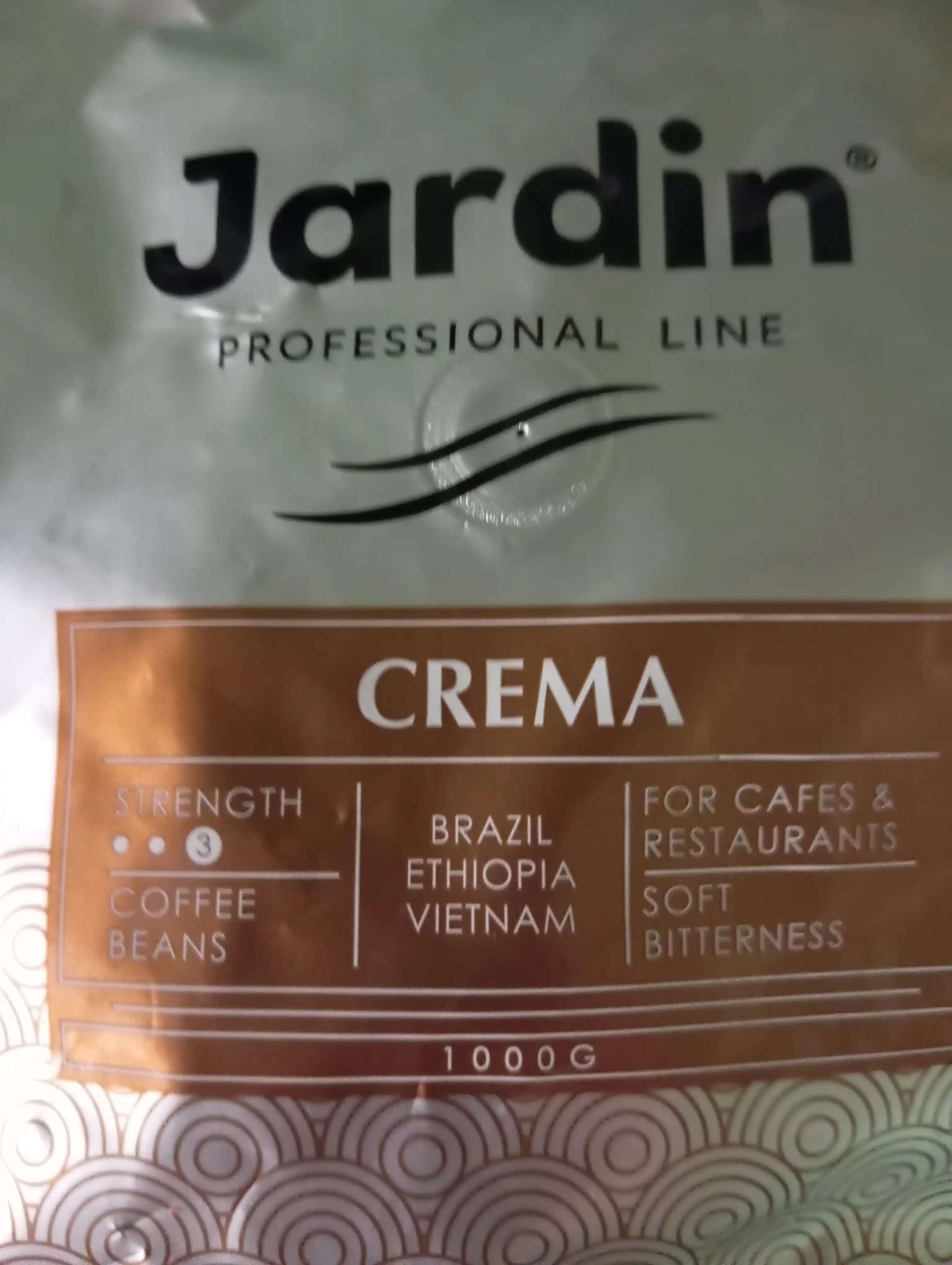 Кофе в зернах Jardin crema, 1000 г
