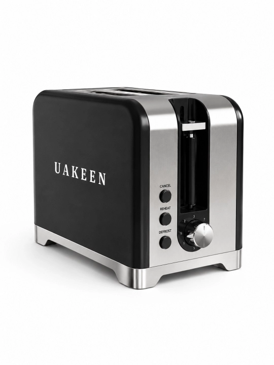 UAKEEN ZL-2104 toster 1000W ikki bo'limli non qizdirgich