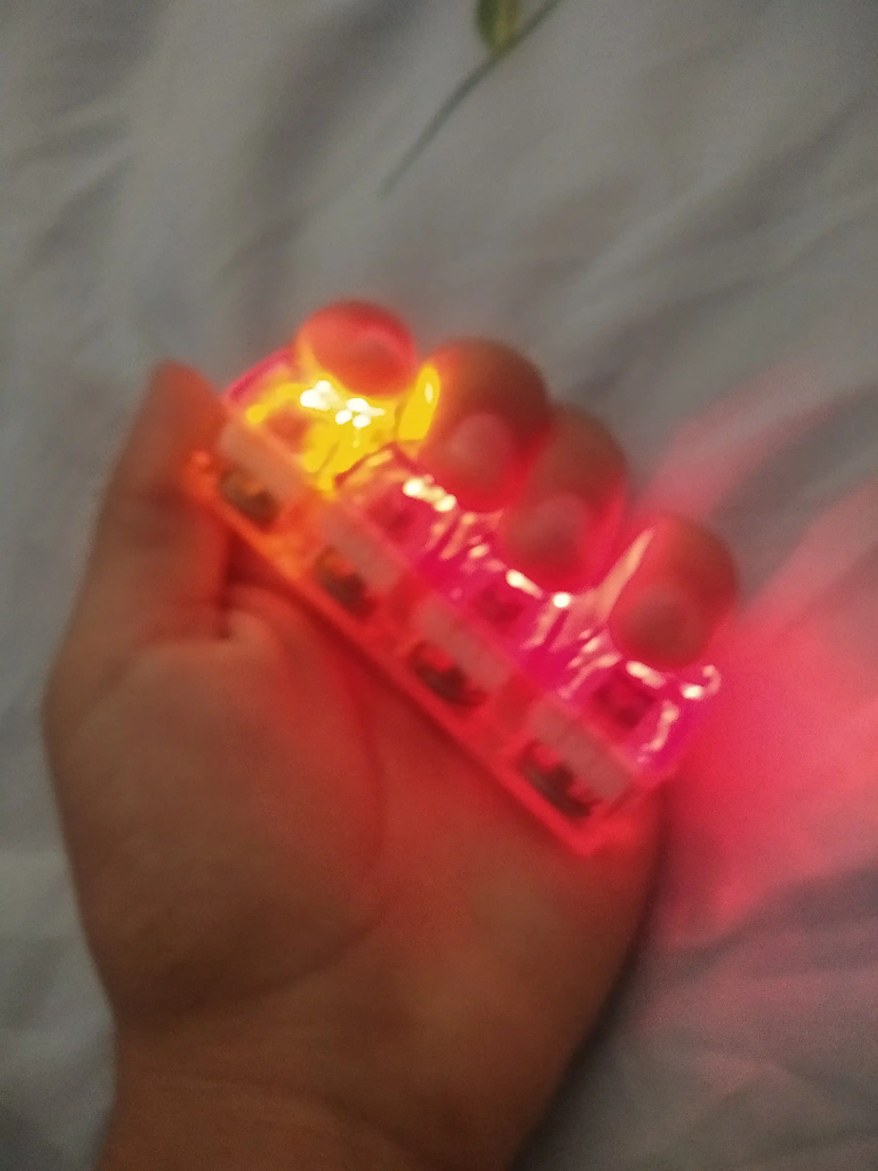 Антистресс-кликер с LED подсветкой, брелок антистресс, брелок клавиатура