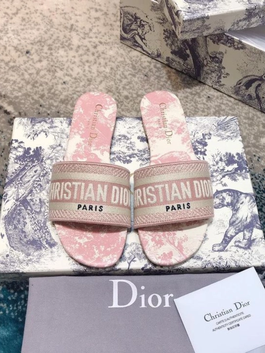 Dior shippak, ayollar shippagi, yozgi shippak, moda shippak, uy uchun tapochka