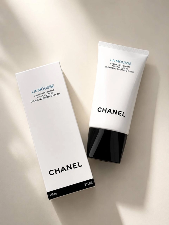 CHANEL LA MOUSSE очищающий крем-пенка для умывания лица 150 мл для всех типов кожи
