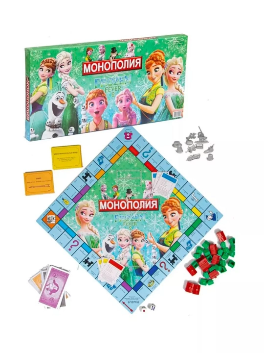 Mоnоpoliya, sto'l o'yini, rus tilida