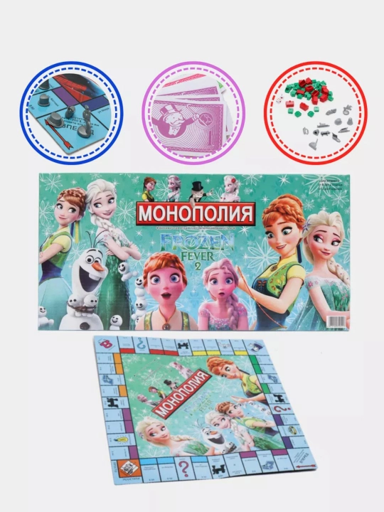 Монополия, настольная игра, на русском языке - 