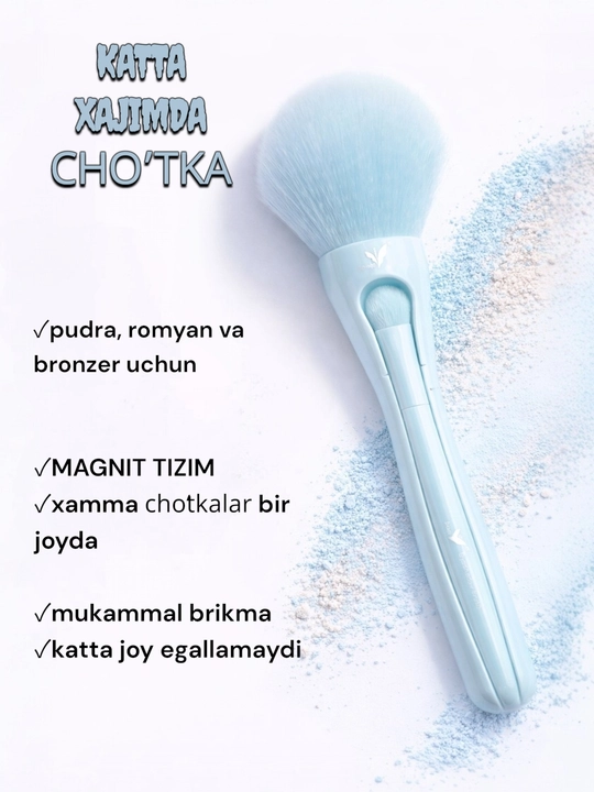 Makiyaj uchun cho'tka 4tasi 1da - 