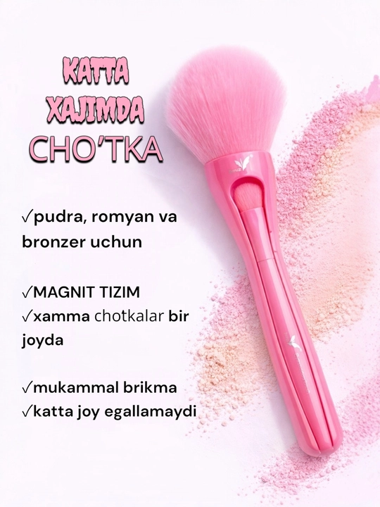Makiyaj uchun cho'tka 4tasi 1da - 