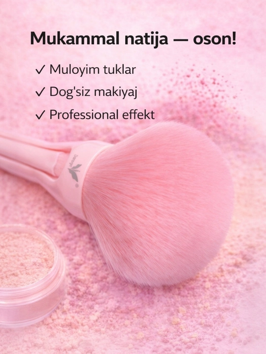 Makiyaj uchun cho'tka 4tasi 1da
