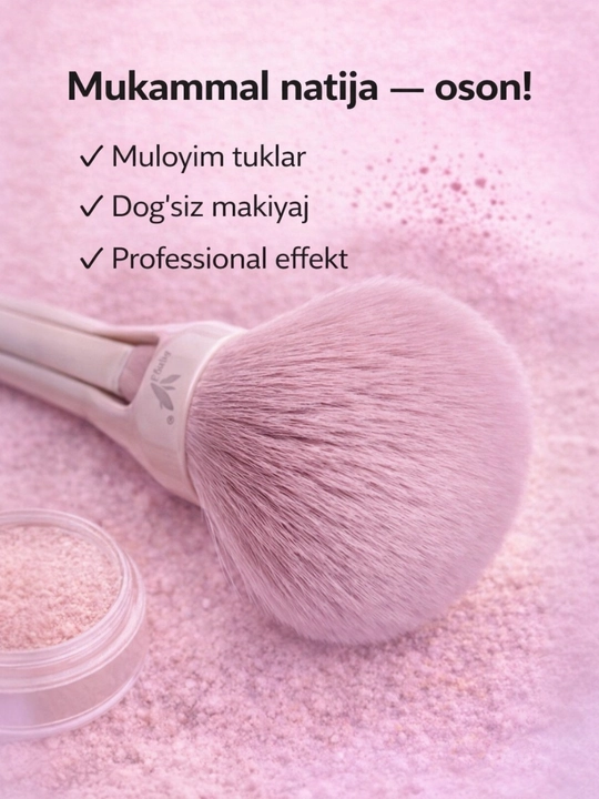 Makiyaj uchun cho'tka 4tasi 1da
