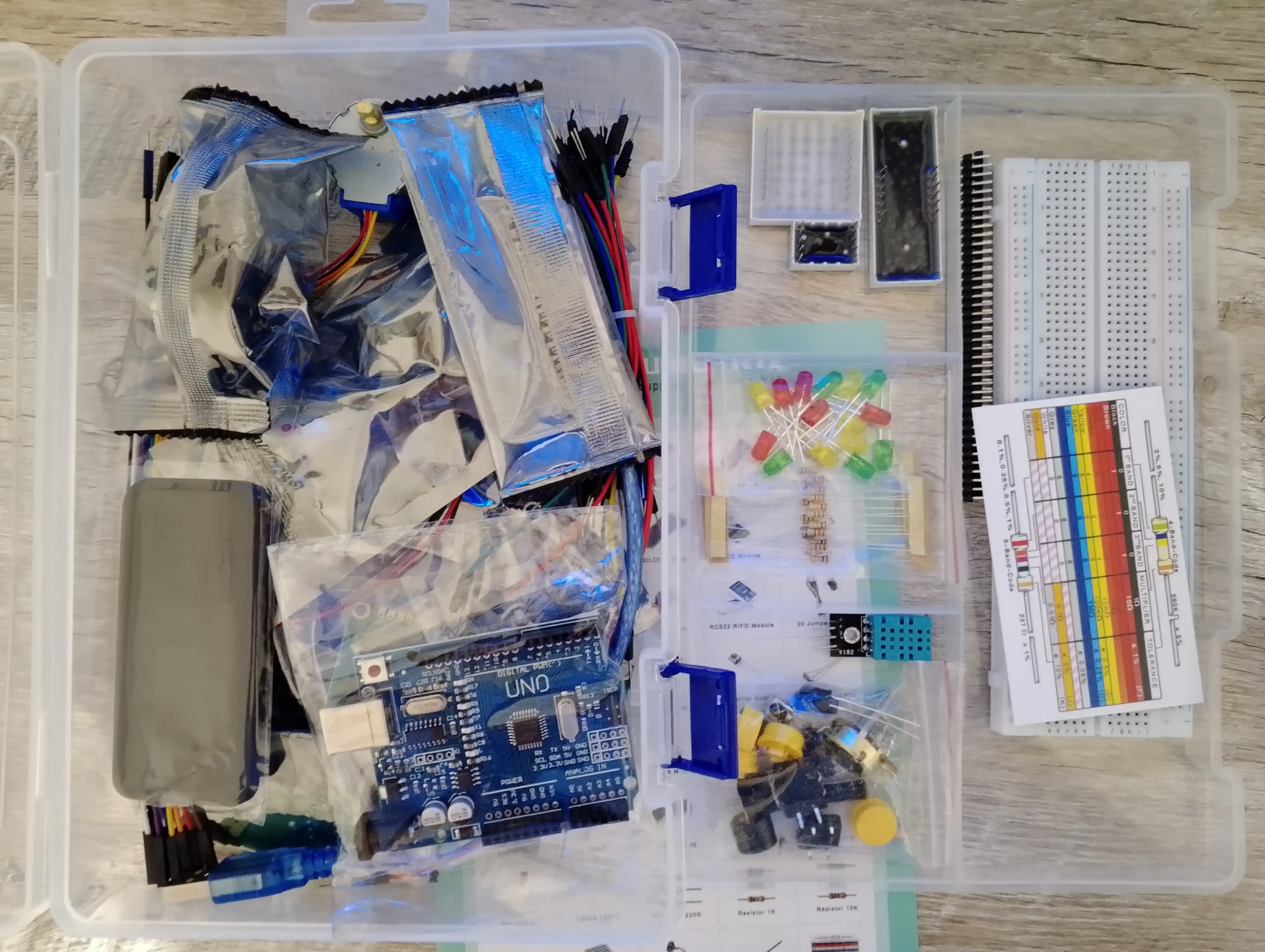 Starter Kit Arduino UNO DIP R3, стартовый RFID комплект