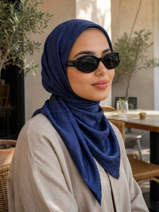 DIOR ipak ro'mol, sharf, hijob 95x95 sm