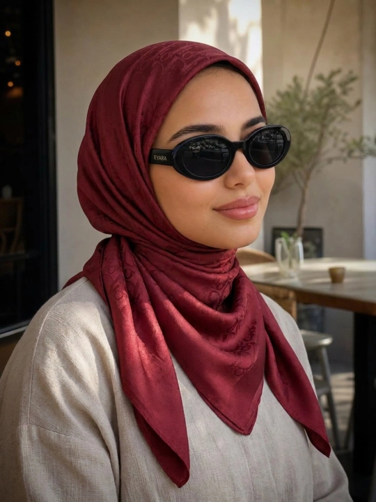 DIOR ipak ro'mol, sharf, hijob 95x95 sm