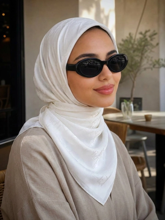 DIOR ipak ro'mol, sharf, hijob 95x95 sm