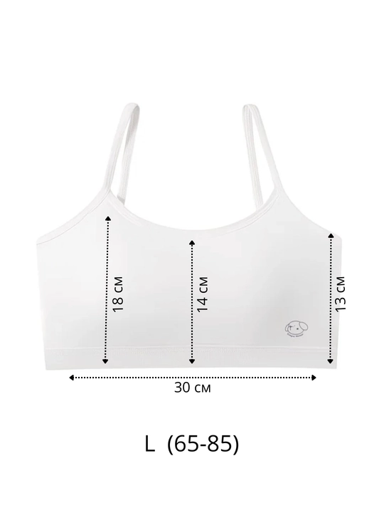 Qizlar uchun bustye top — o‘smirlar va ayollar uchun