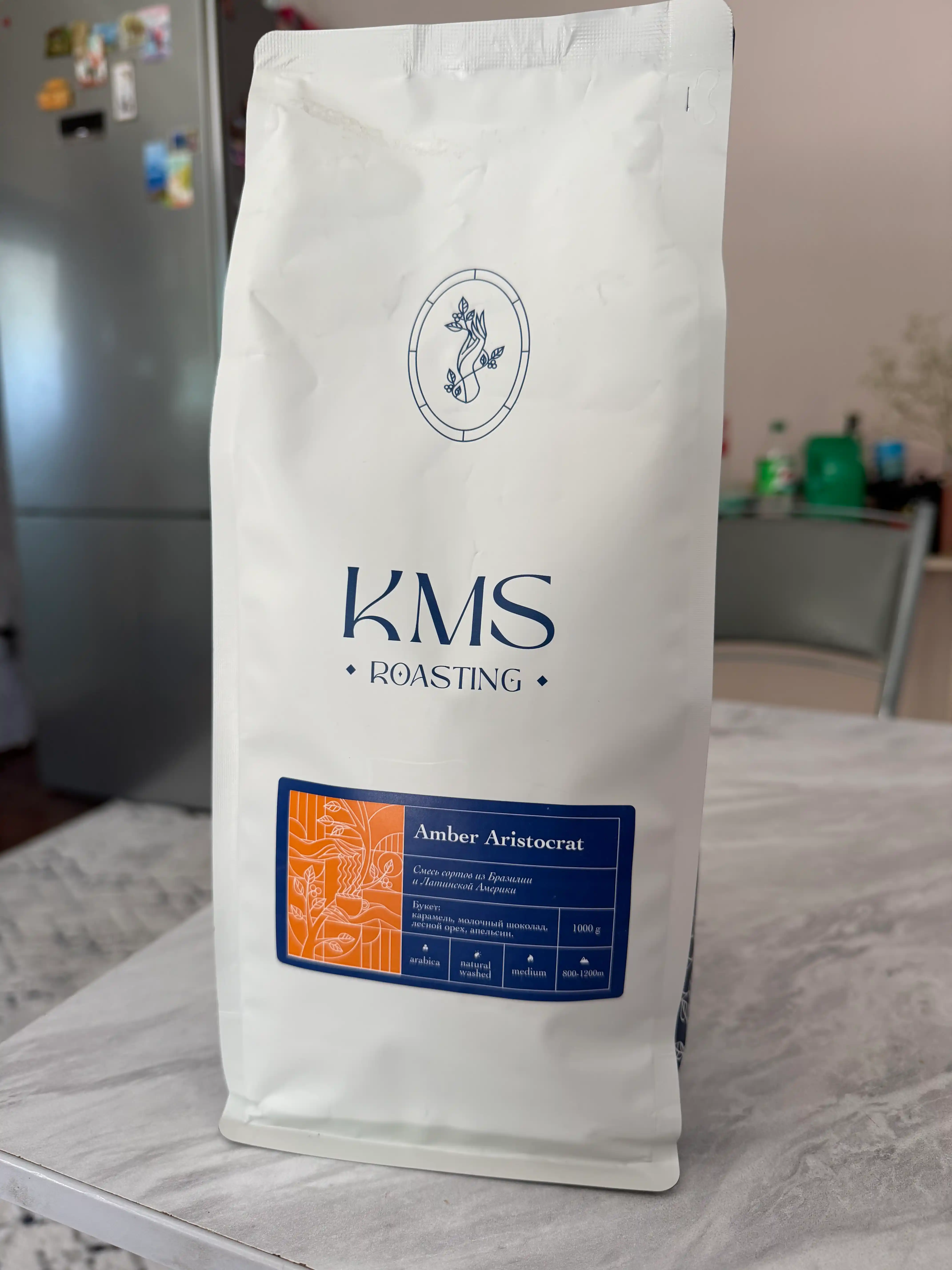 Qahva donali KMS Amber Aristocrat, 1 kg