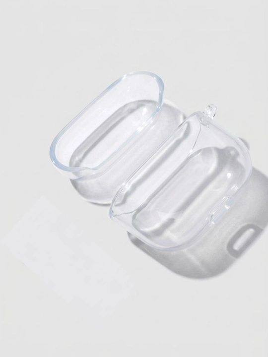 AirPods Pro, Pro 2, AirPods 3 uchun premium shaffof chexol (silikon korpus)
