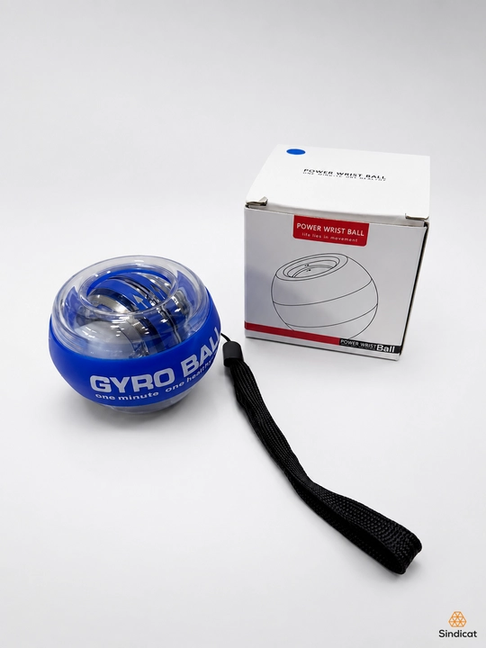 GYRO BALL — qo‘l panjasi uchun giroskopik trenajyor, bilak va bilak uchun ekspander