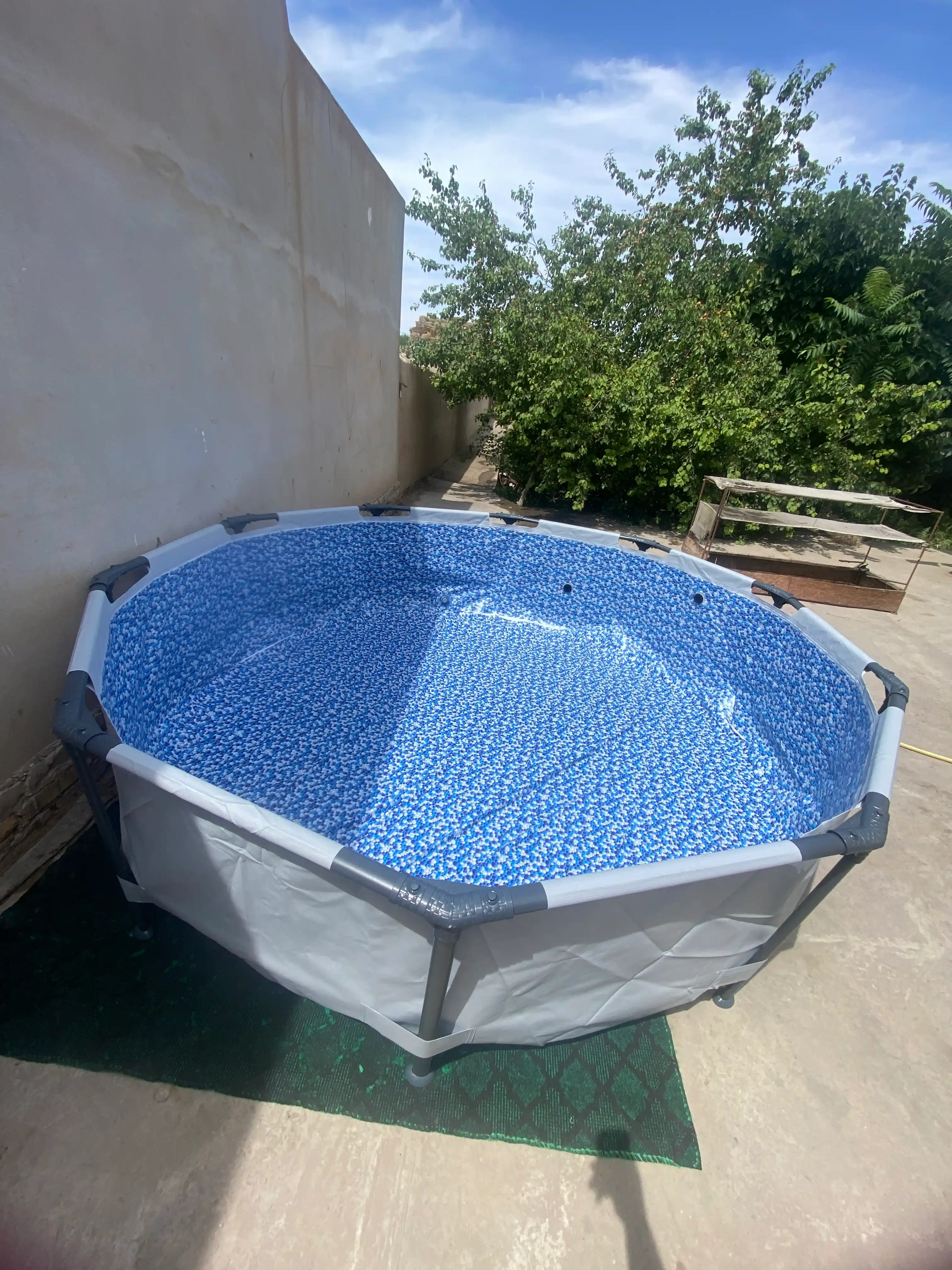 Karkasli basseyn Bestway Steel Pro, 1200 - 7140 litr, kattalar va bolalar uchun, mustahkam