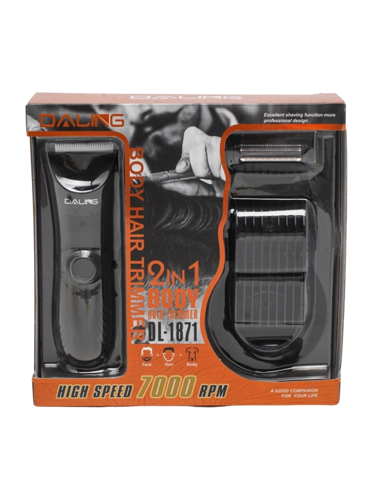 Tana va yuz uchun trimmer Daling 2in1 Body USB Type-C