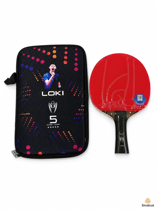 Professional stol tennis raketkasi LOKI – kuchli aylanish, qulay tutqich, ping pong