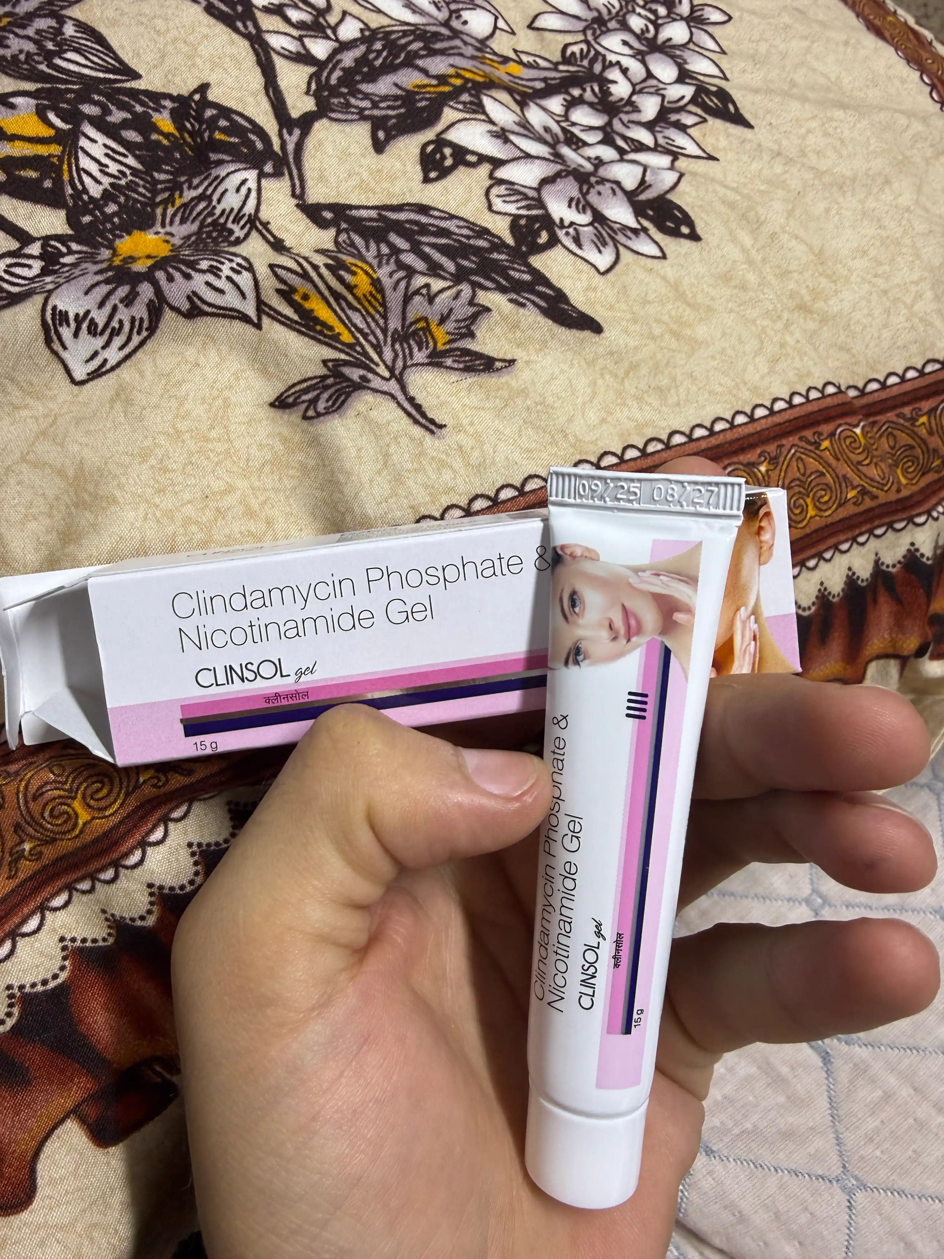 Гель от прыщей и акне и угревой сыпи Clinsol gel, алоэ вера, крем для проблемной кожи лица
