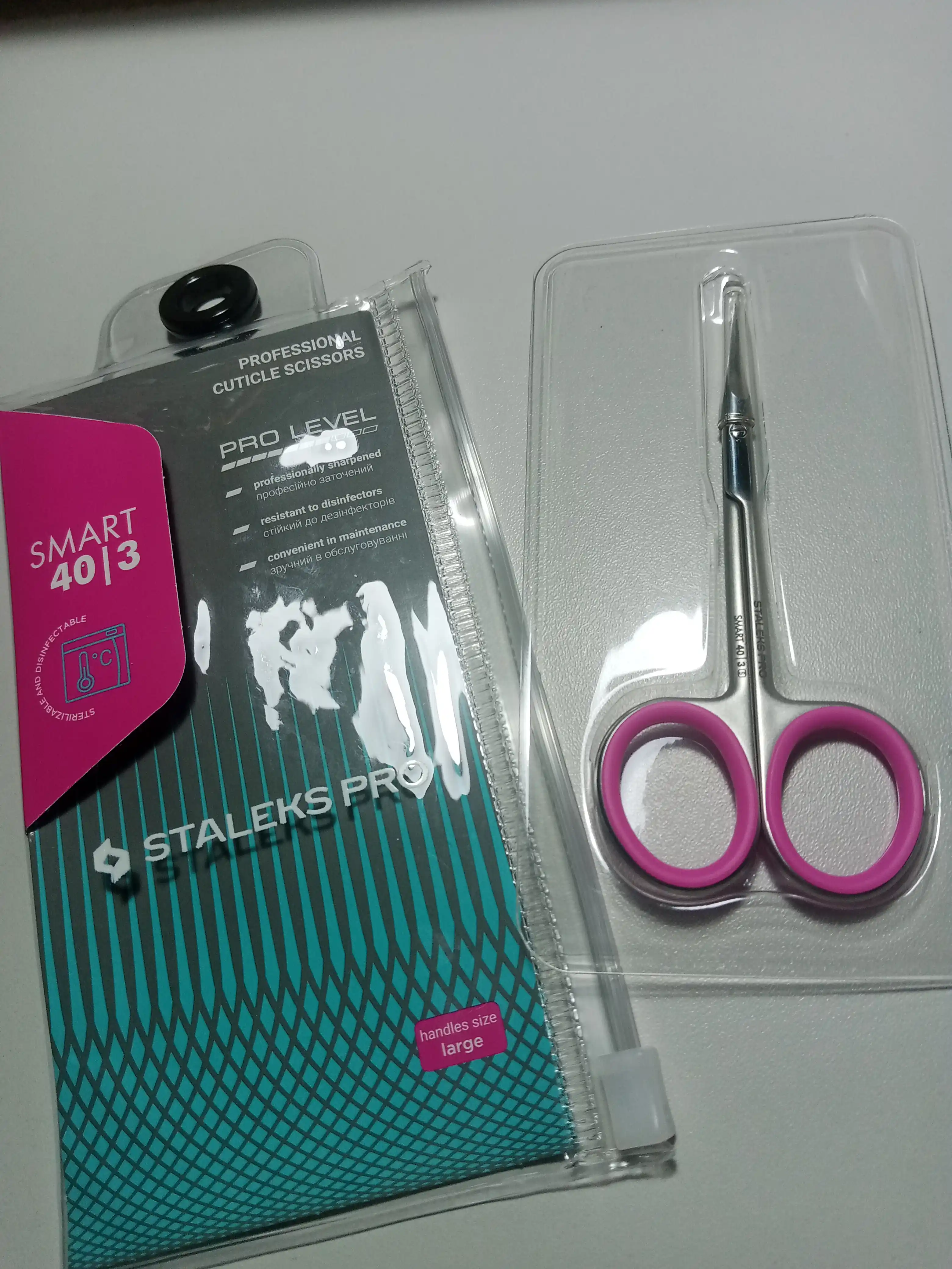 STALEKS SMART 40 TYPE 3 kutikula uchun professional qaychi