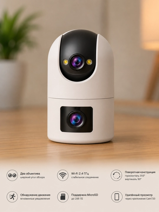 Wi-Fi IP Kamera JOOAN WG-6U Dual Lens 6MP