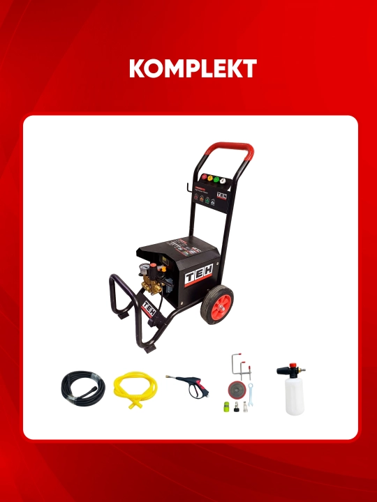 Мойка высокого давления TEH TPW4350T, 3.5 кВт, 120 бар