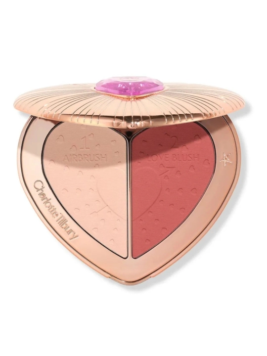 Компактная палетка 2 в 1 Charlotte Tilbury Pillow Talk Flawless Peach Palette - 